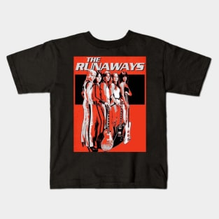 THE RUNAWAYS MERCH VTG Kids T-Shirt